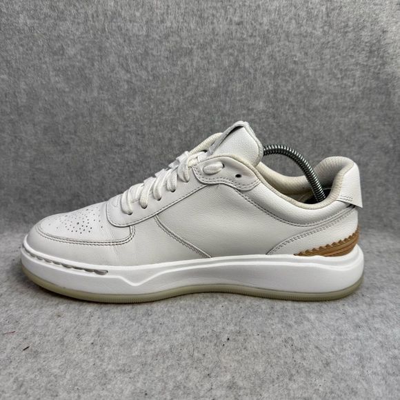 Cole Haan White and Tan Sneakers - Picture 7 of 9